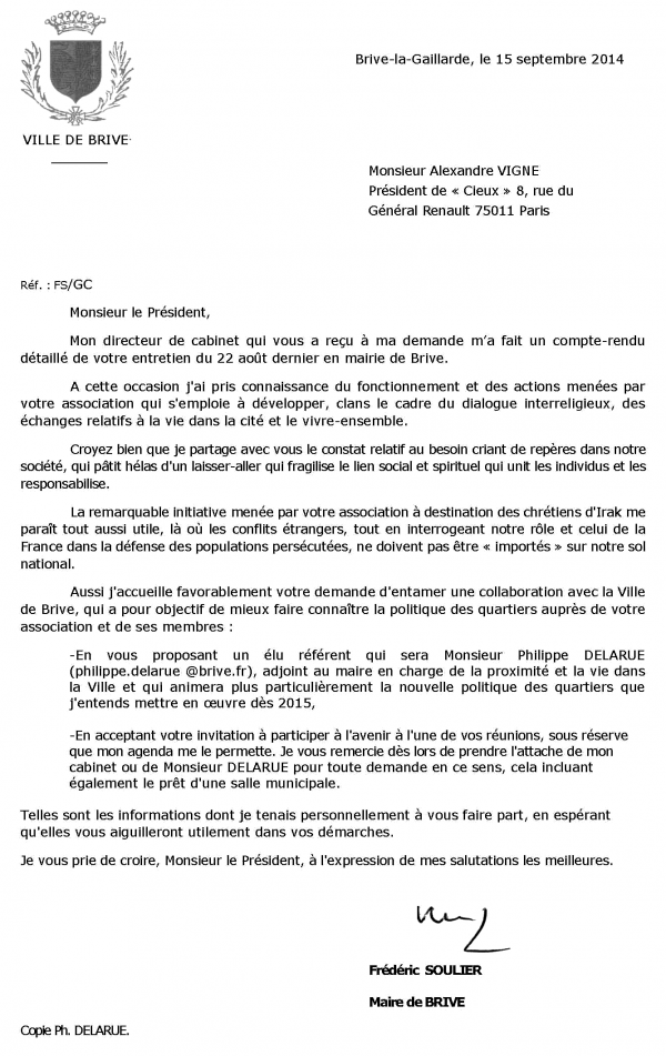 Lettre Au Maire Pour Demander Une Salle Exemple de Lettre